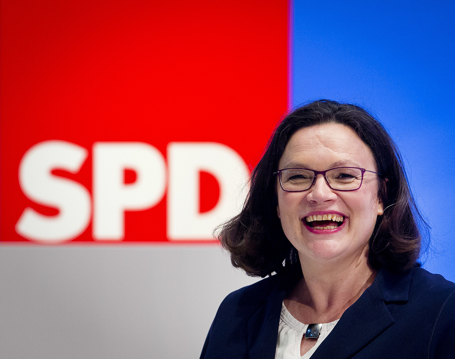Andrea Nahlesová, předsedkyně německé SPD