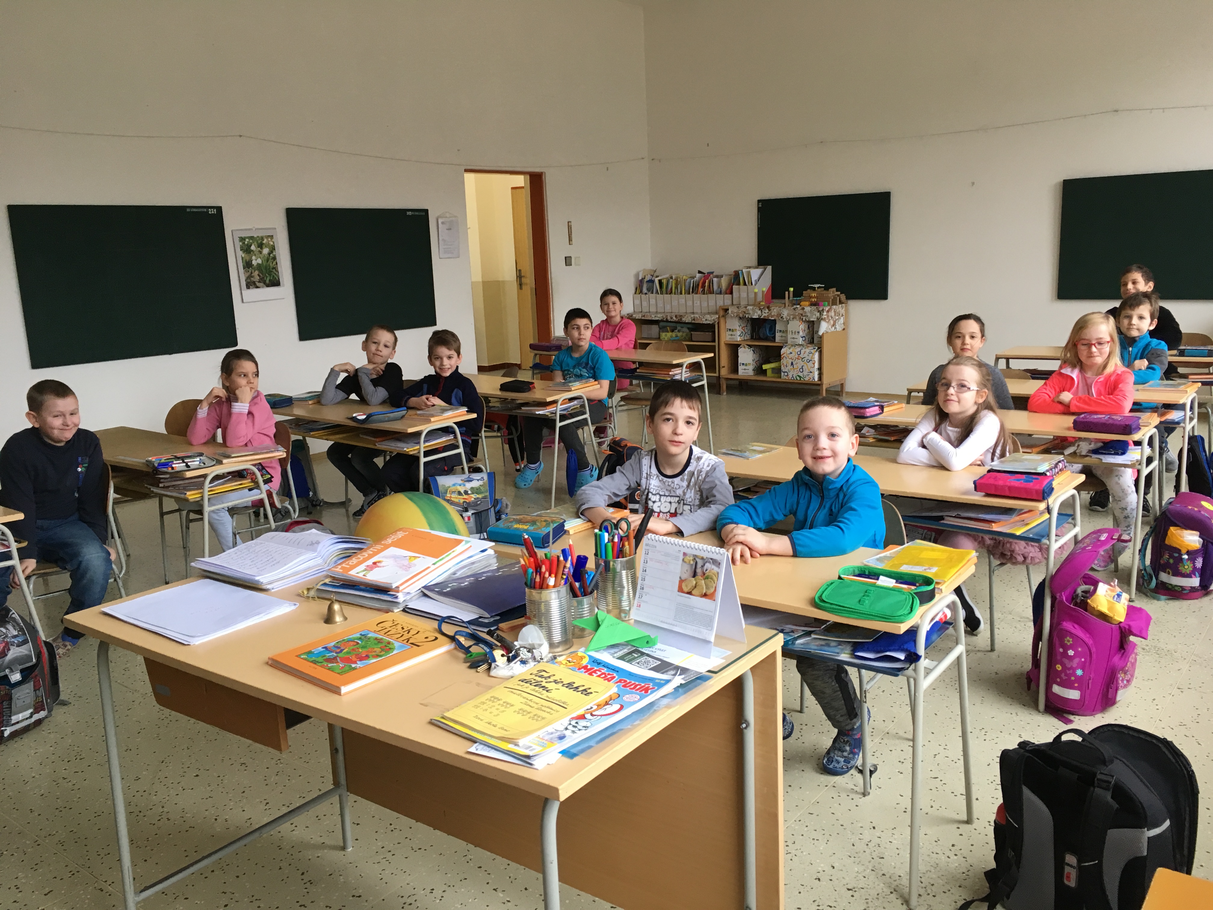 Luhačovičtí školáci ve Kladné - Žilíně