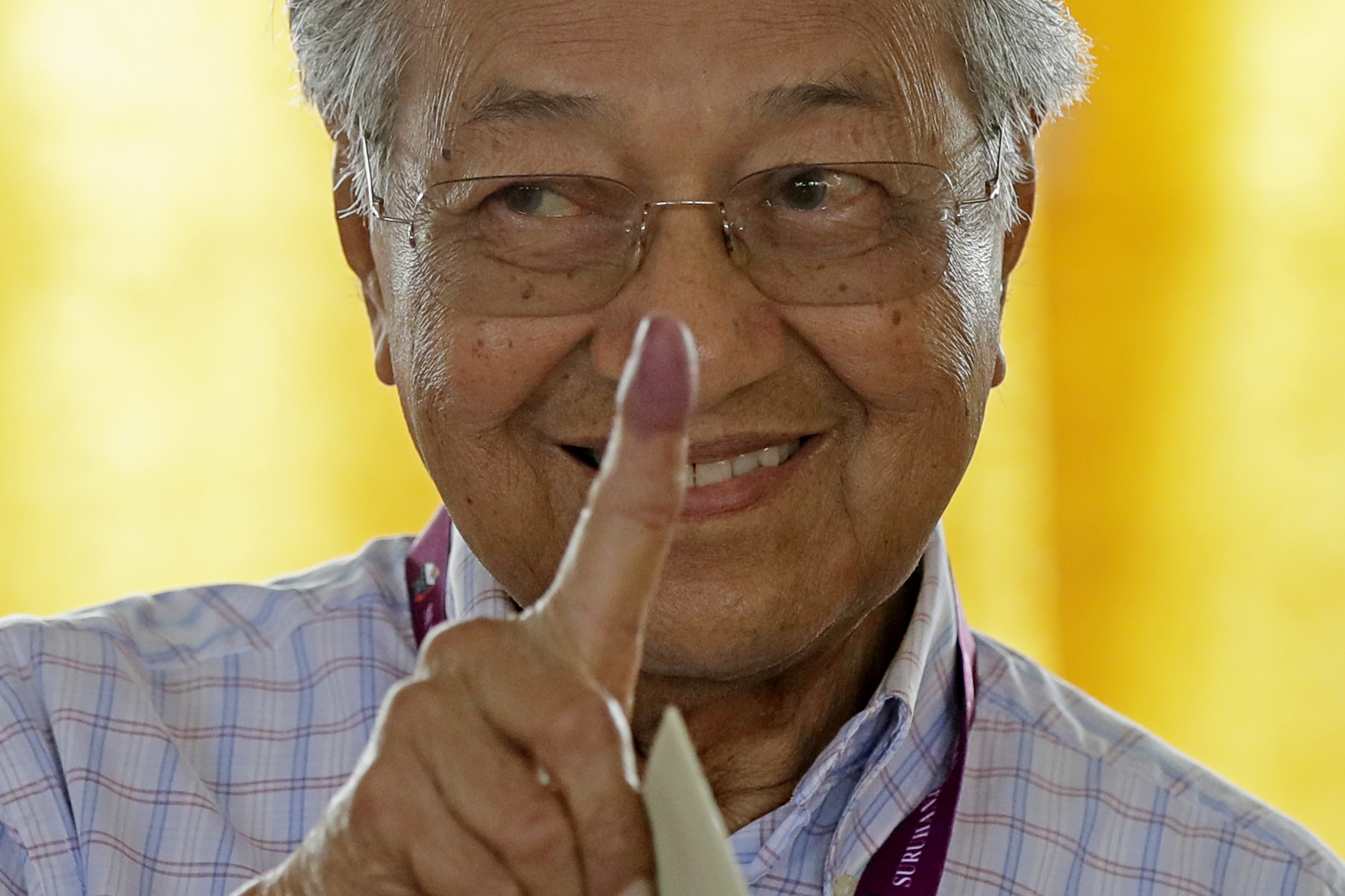 Malajsijský opoziční lídr Mahathir Mohamad