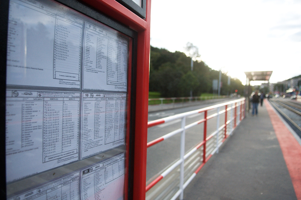Jízdní řády tramvají Jízdní řády tramvají