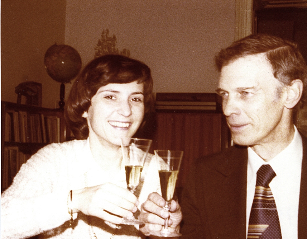 Helena Medková a Ivan Medek, 1979 ve Vídni