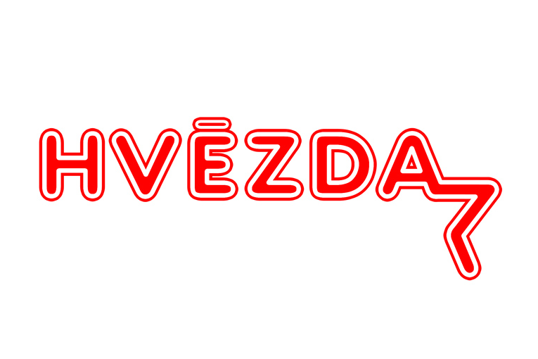 Logo stanice Hvězda koncem 80. let 20. století