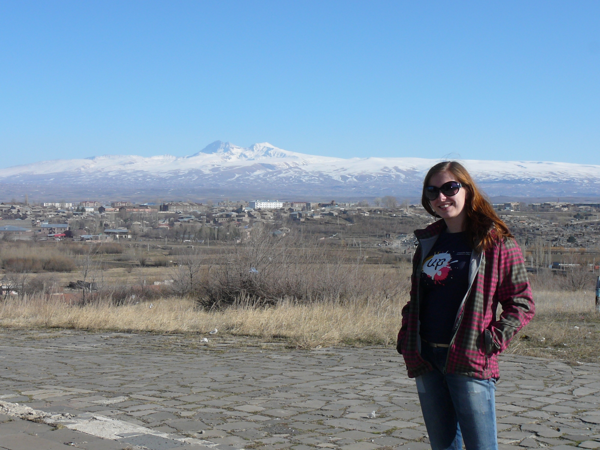 Michaela Kroulíková v Arménii
