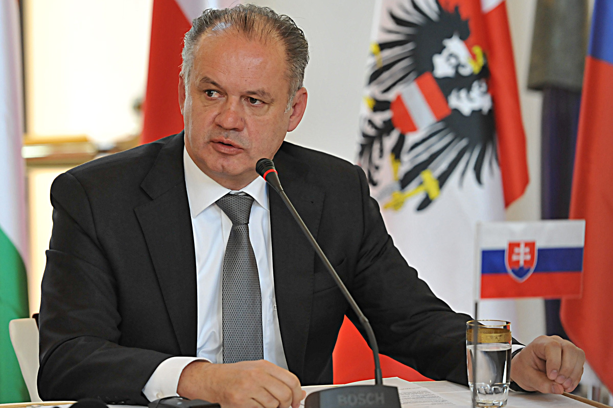 Visegrádská čtyřka, Andrej Kiska 