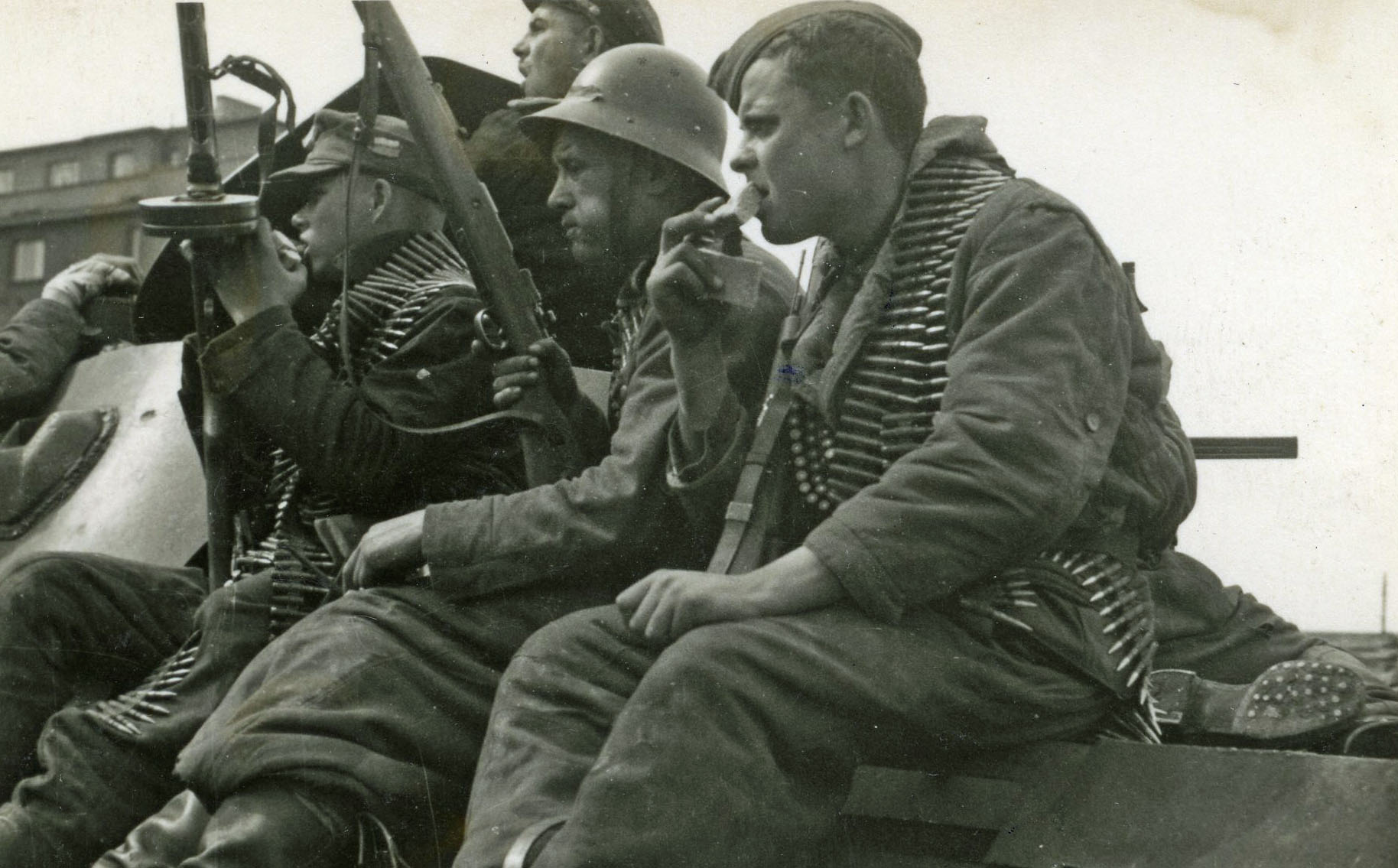 Historické záběry z konce 2. světové války 
