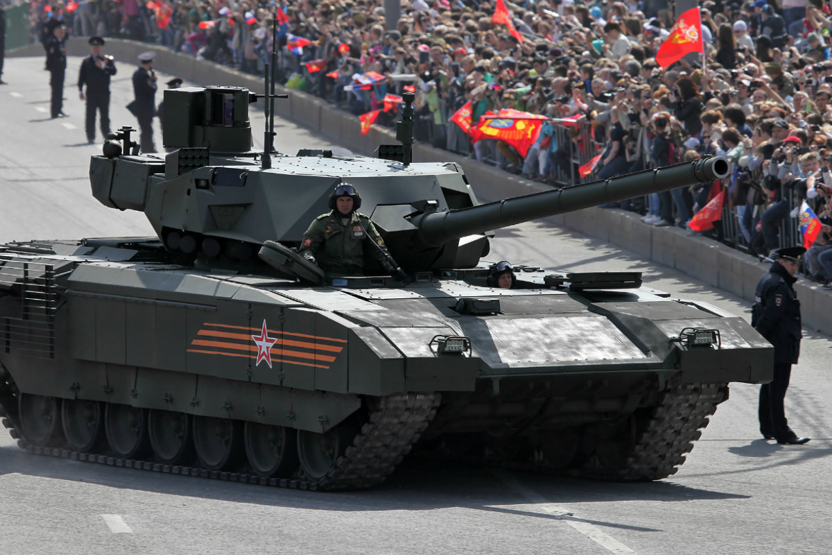 Nejnovější ruský tank T-14 Armata