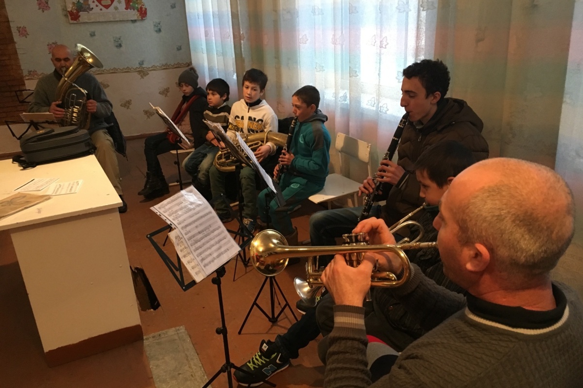 Moldavští Češi na moldavském venkově ve vesnici Goluboje Moldavští Češi na moldavském venkově ve vesnici Goluboje