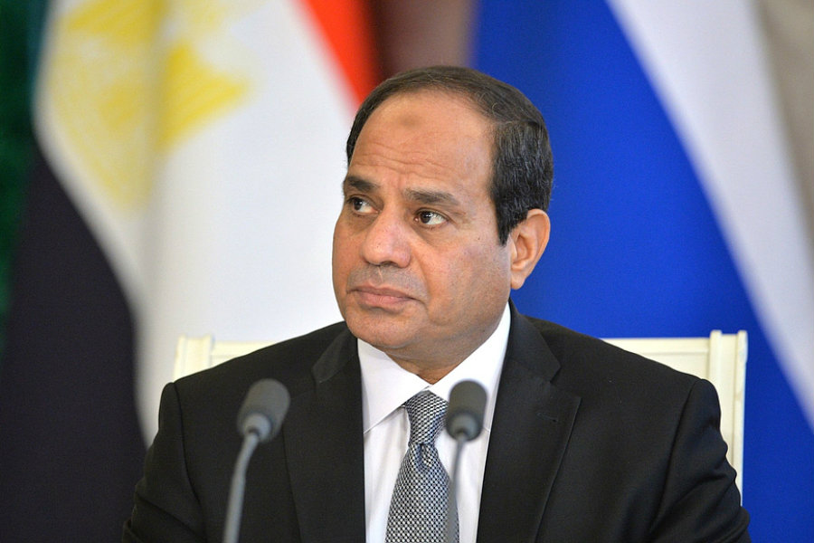 Egyptský prezident Abd al-Fattáh Sísí