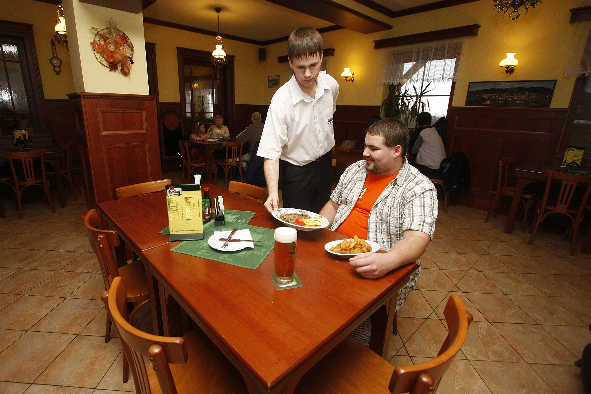 Hospoda, restaurace, pohostinství, pivo (ilustační foto)