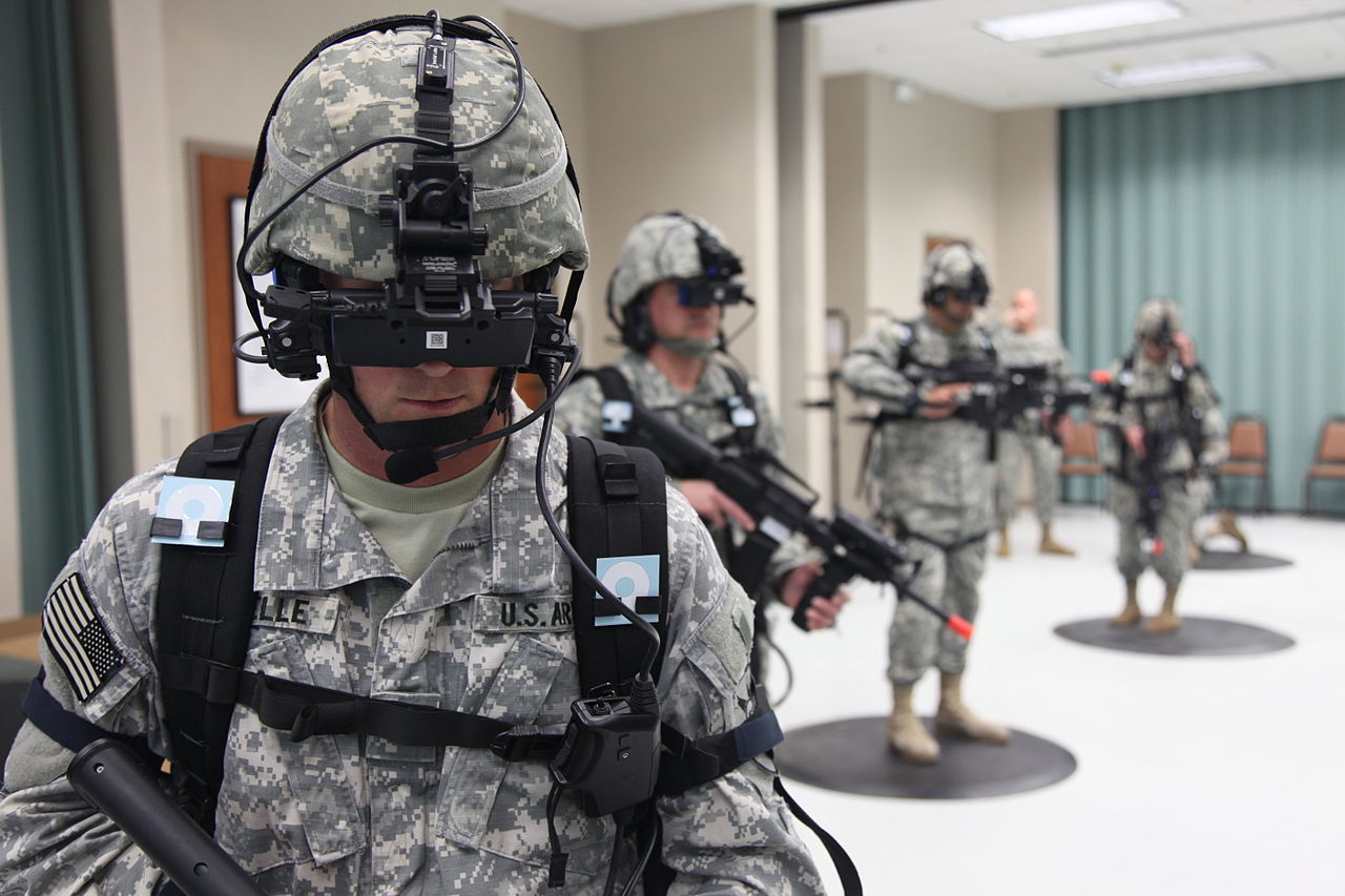 Američtí vojáci mohou s využitím virtuální reality cvičit, jako kdyby byli na ostré misi Američtí vojáci mohou s využitím virtuální reality cvičit, jako kdyby byli na ostré misi