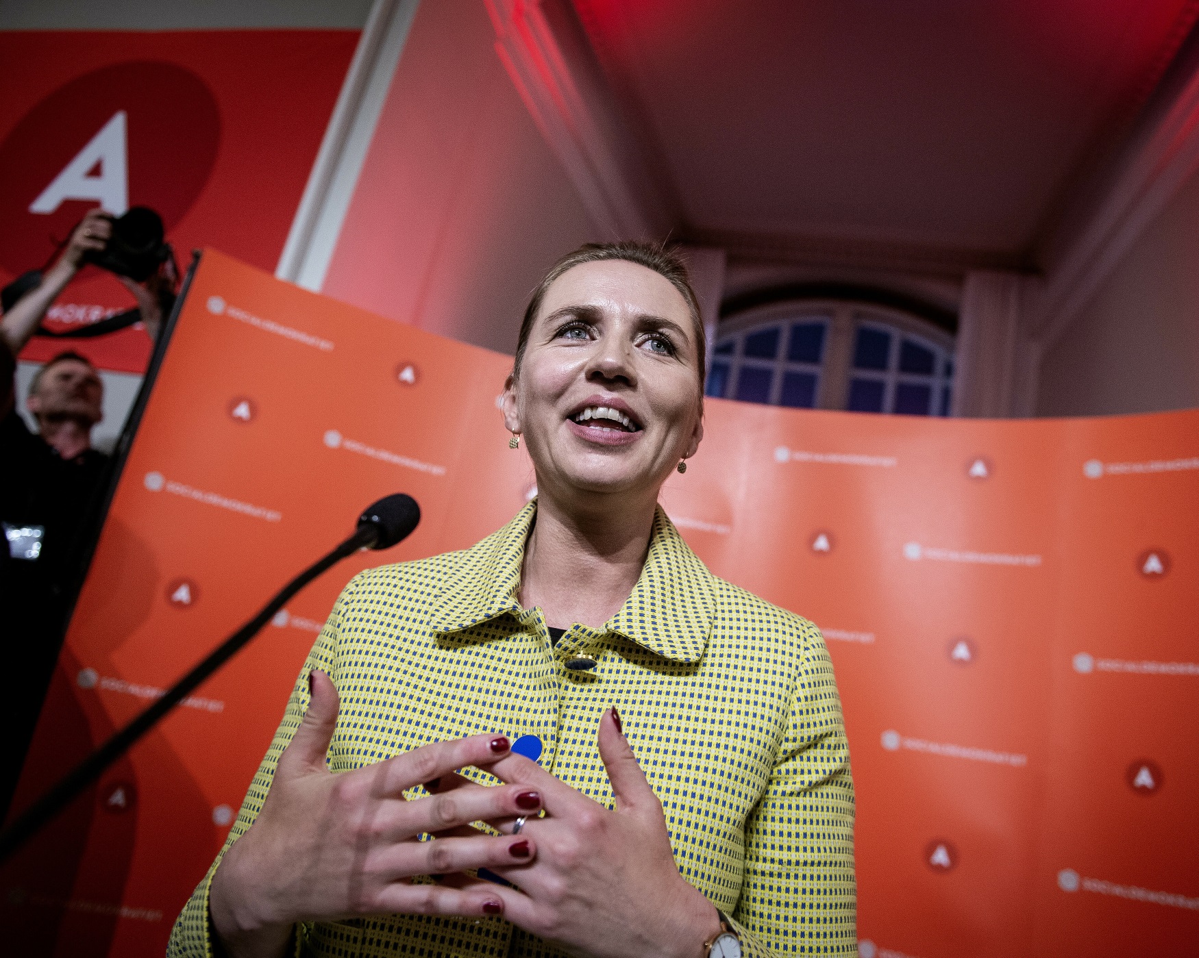Nová dánská předsedkyně vlády Mette Frederiksenová