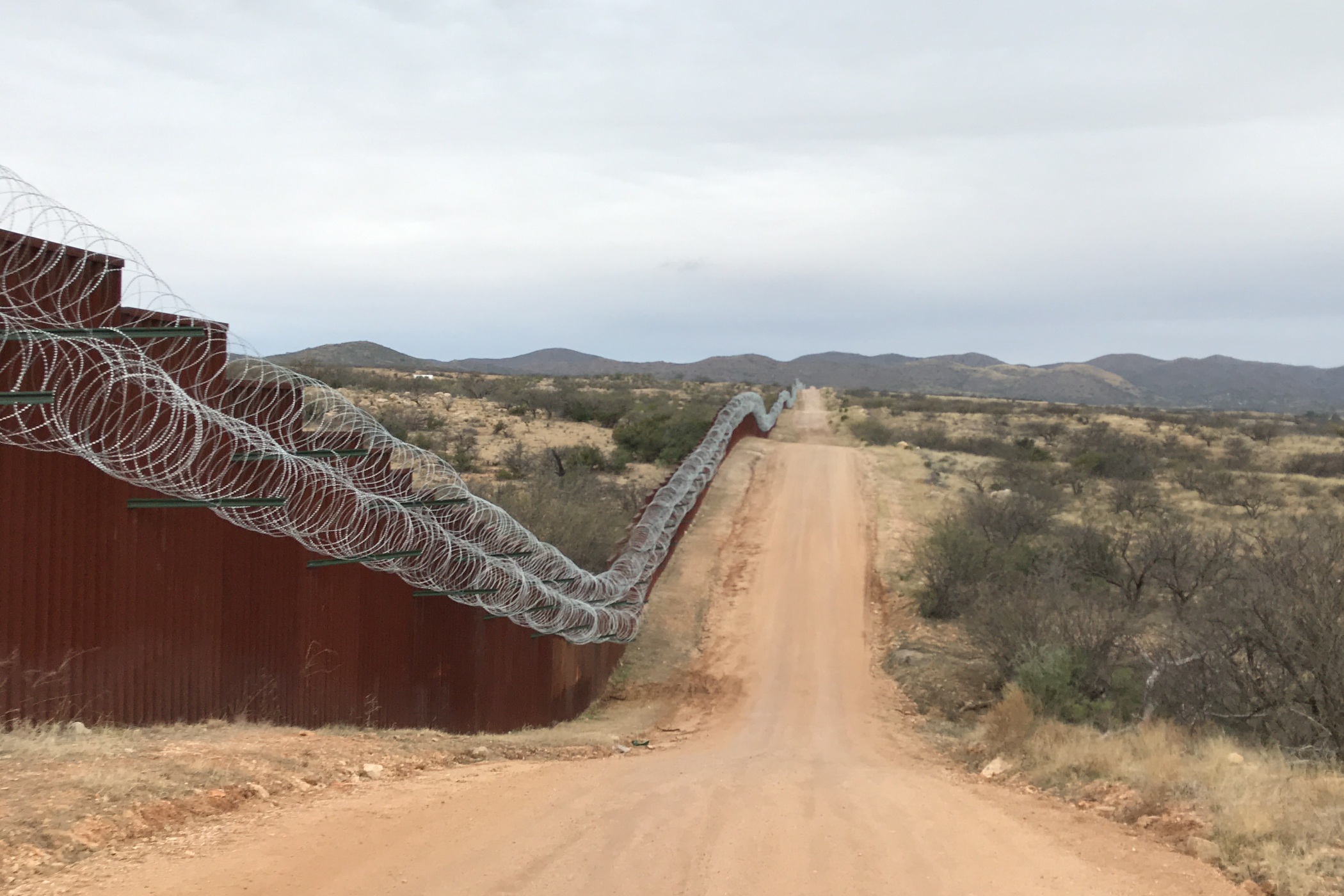 Zeď na hranicích s Mexikem