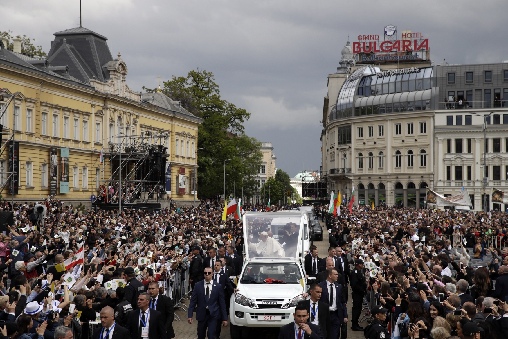 Papež František na návštěvě Bulharska