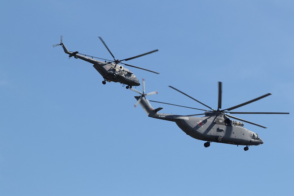 Ruské vojenské vrtulníky