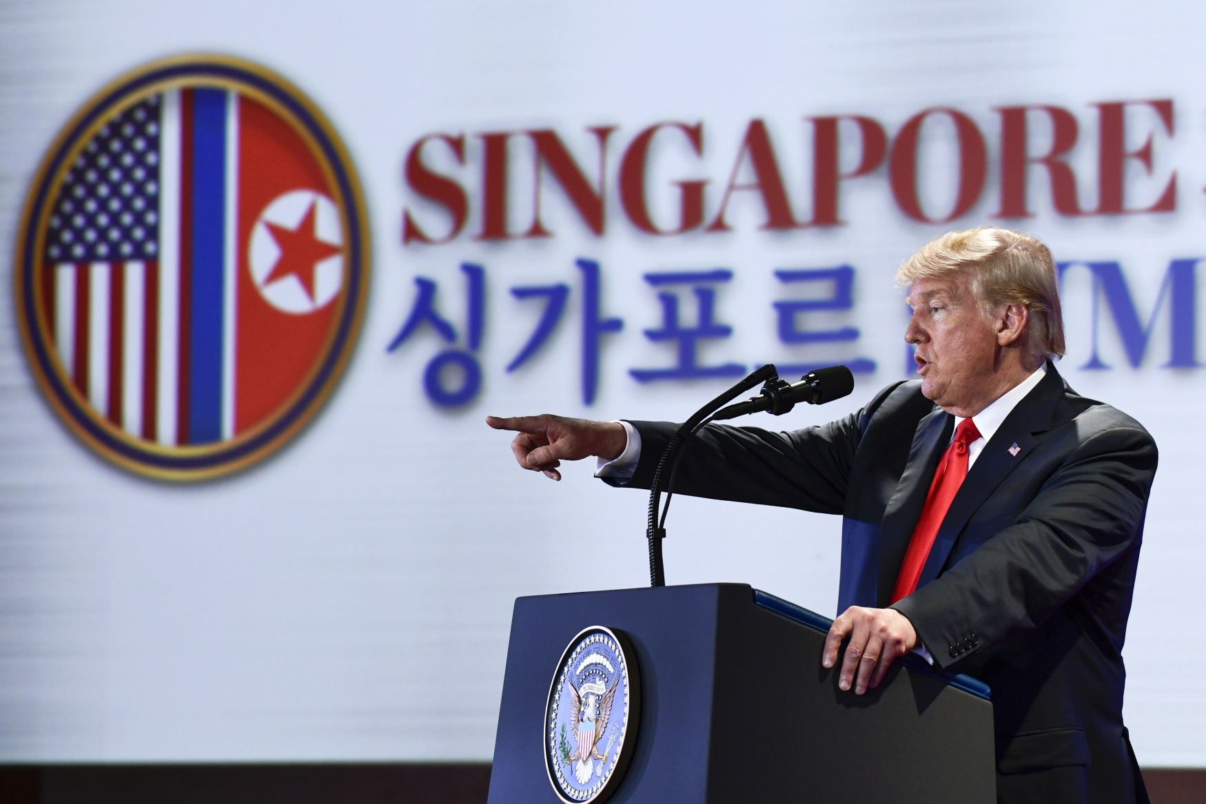 Donald Trump v Singapuru