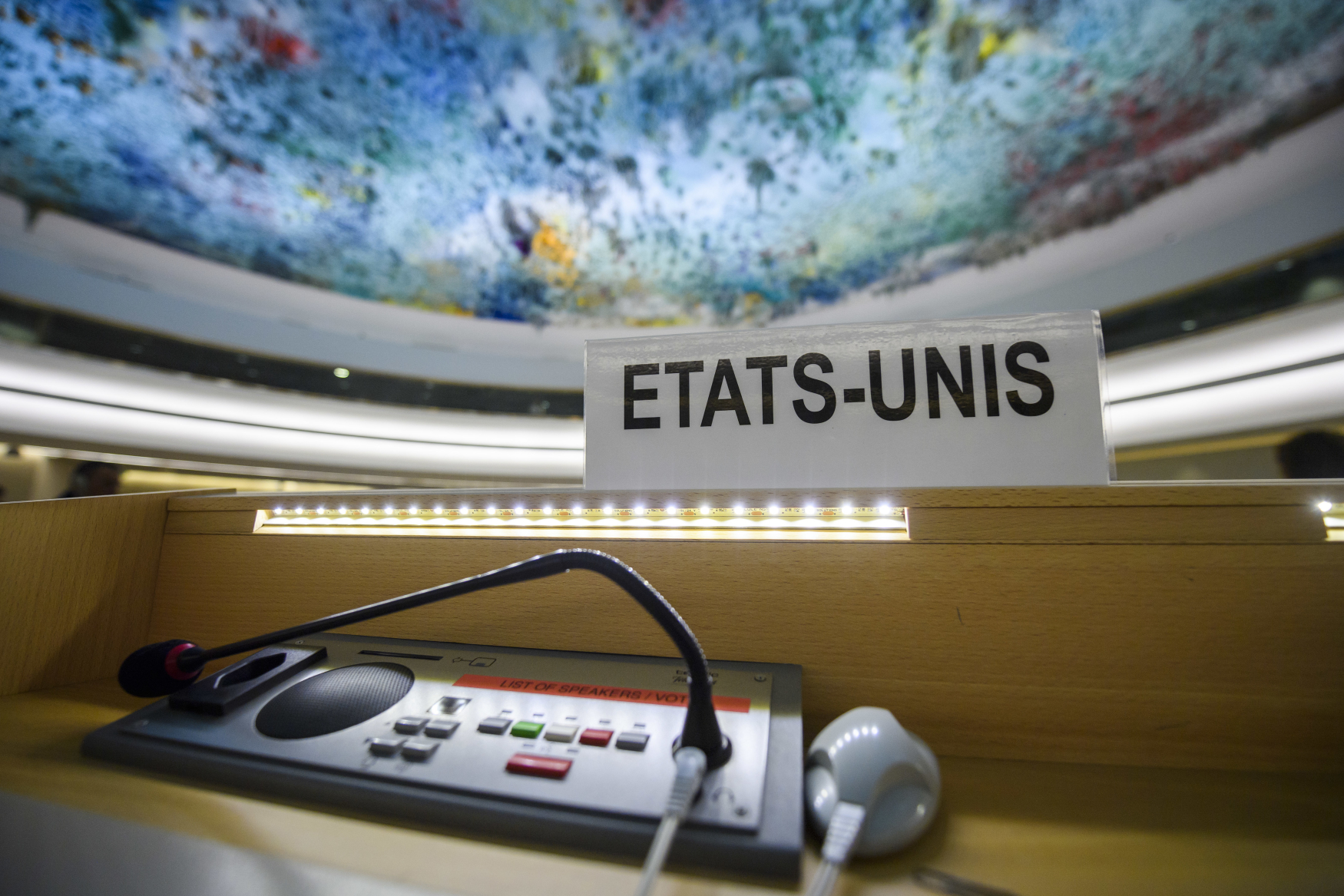 Spojené státy opouštějí Radu OSN pro lidská práva