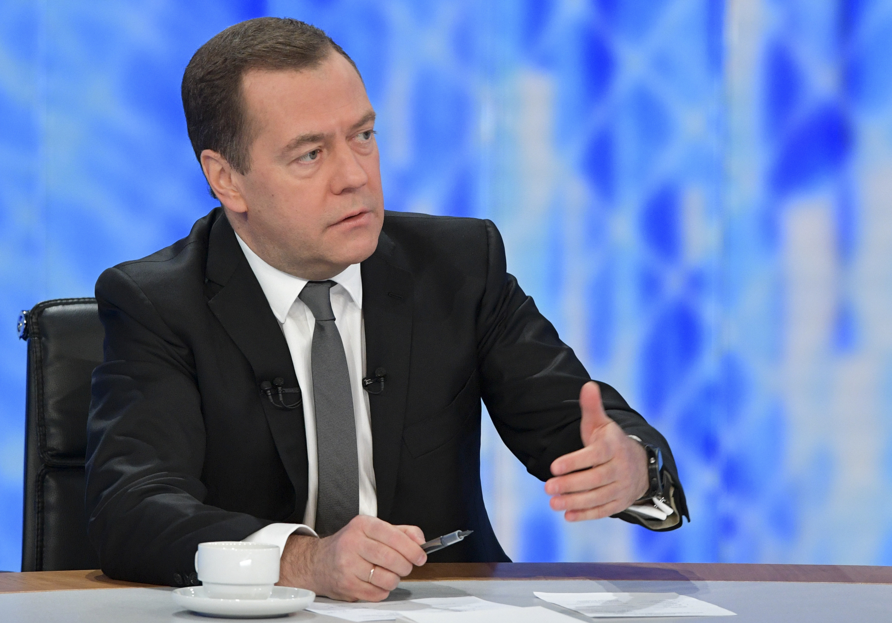 Ruský premiér Dmitrij Medveděv
