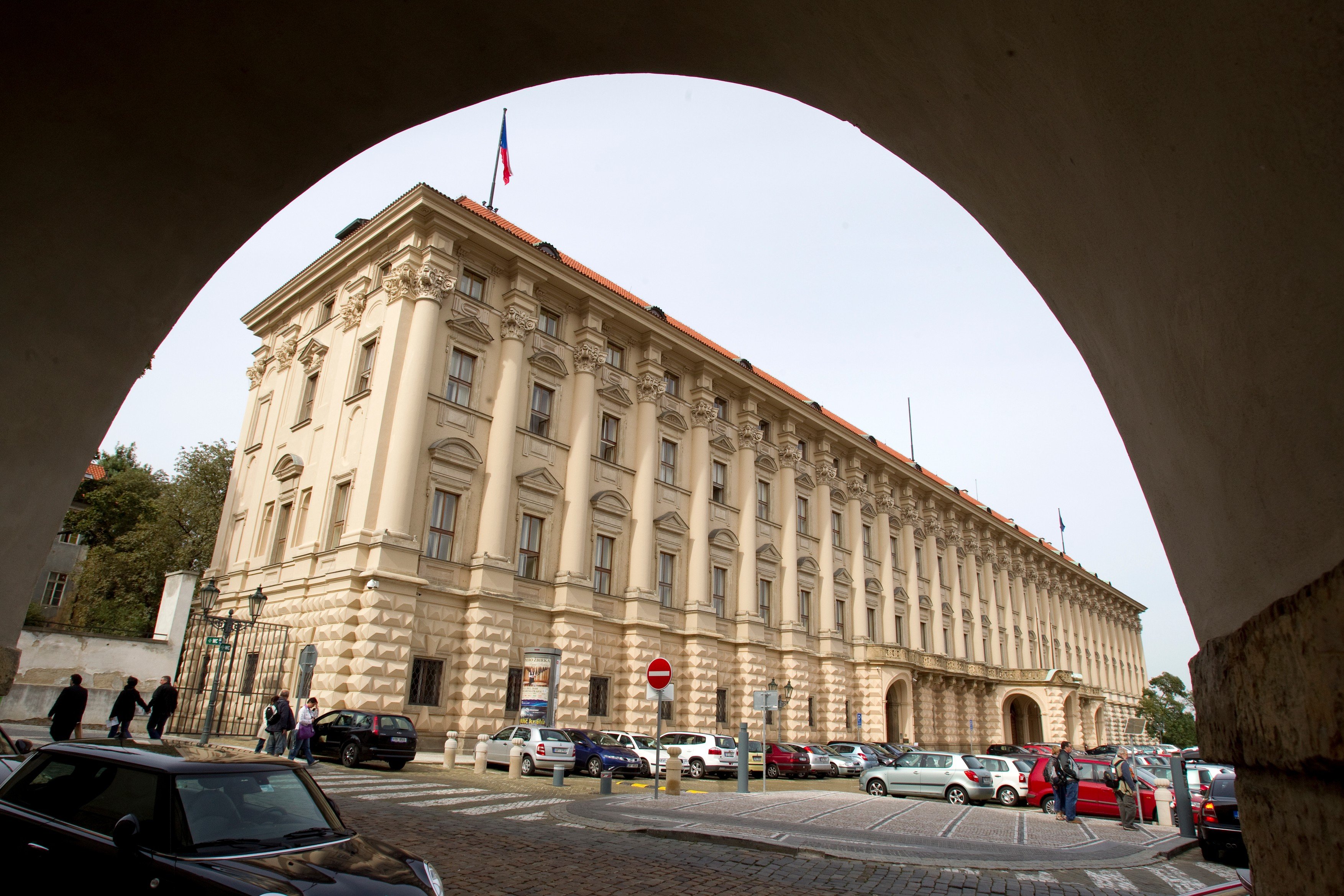 Černínský palác, sídlo Ministerstva zahraničních věcí