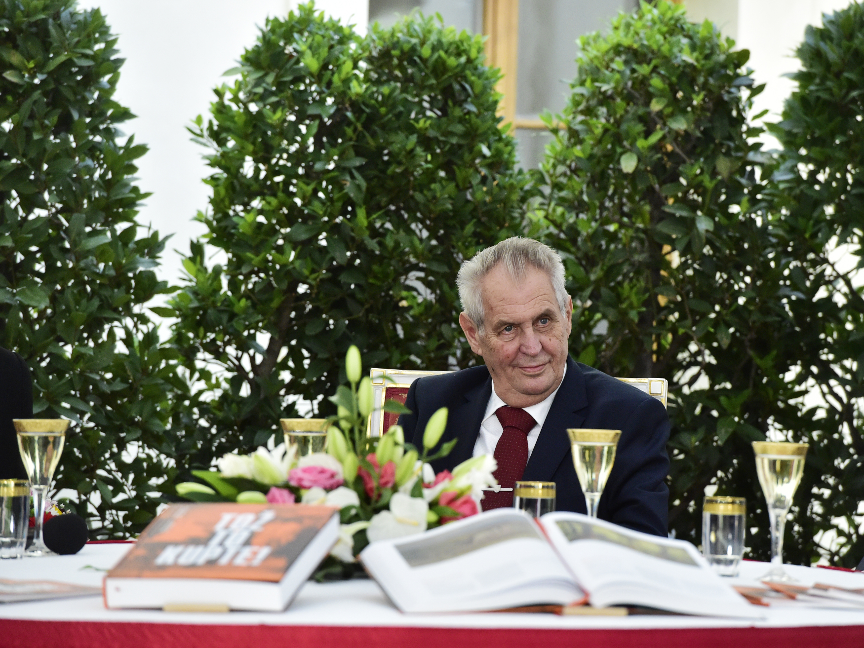 Prezident České republiky Miloš Zeman