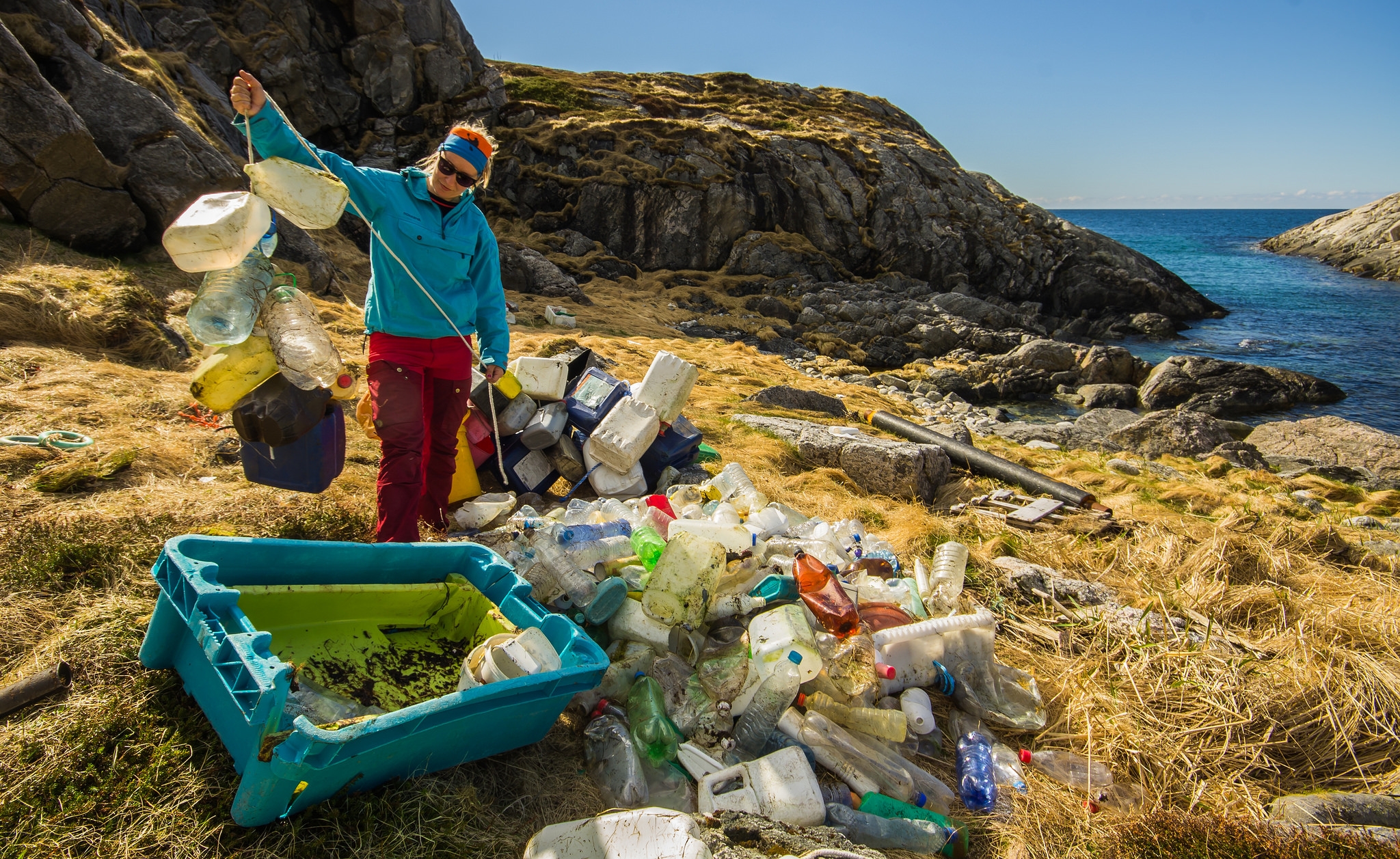 odpad - plstový odpad - znečištění moří