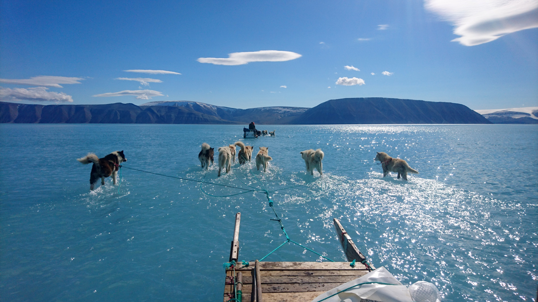 Rychlé tání ledu v Grónsku