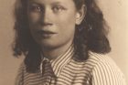 Jarmila Hermanová ve čtrnácti letech
