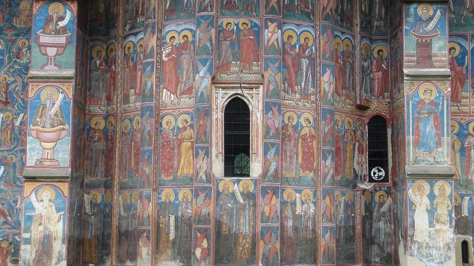 Kostel v klášteře Voronet
