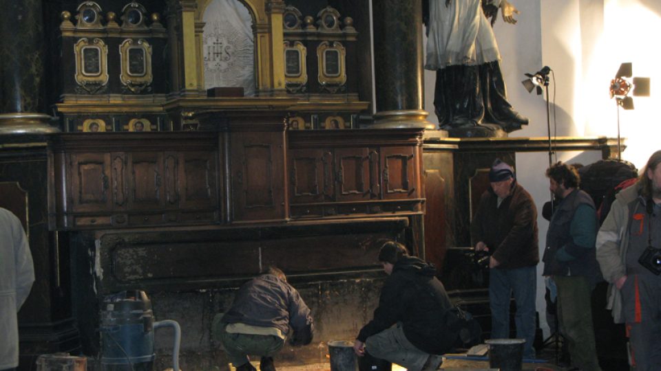 Z pátrání po ostatcích sv. Anežky v kostele sv. Haštala