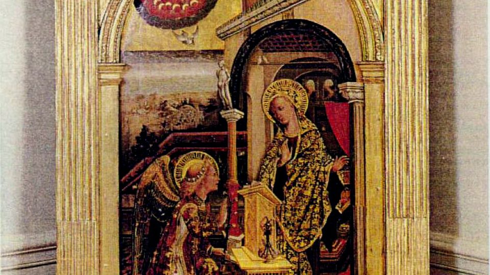 Lovro Dobričevič: Zvěstování Panně Marii