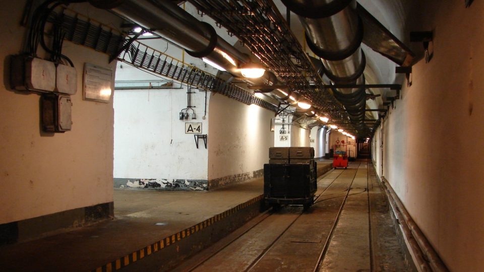 V rámci základního prohlídkového okruhu v tvrzi Hůrka navštívíte také muniční sály M 1 | foto: Luděk Vávra V rámci základního prohlídkového okruhu v tvrzi Hůrka navštívíte také muniční sály M 1