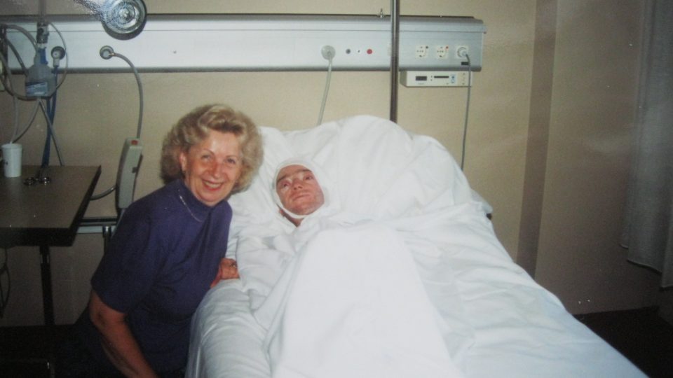 Julius Varga s matkou v nemocnici