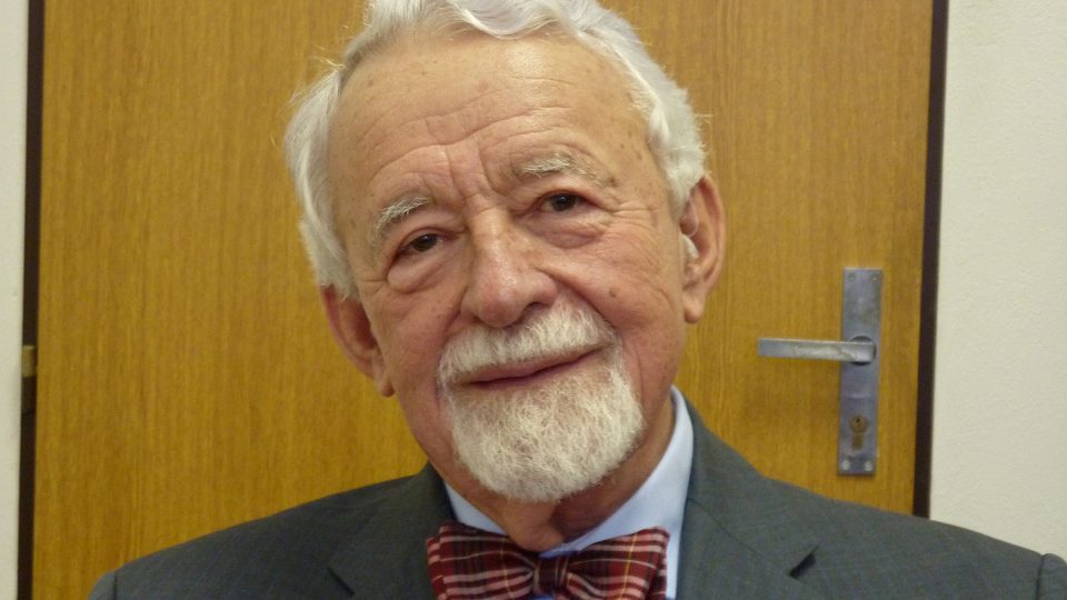 Profesor Jiří Jindra, specialista na historii obchodu