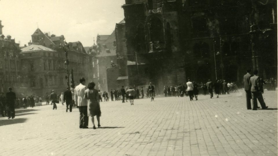 Praha v květnu 1945