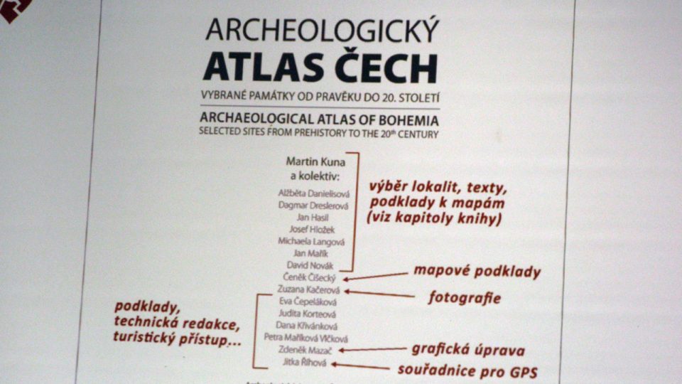 Z představení Archeologického atlasu