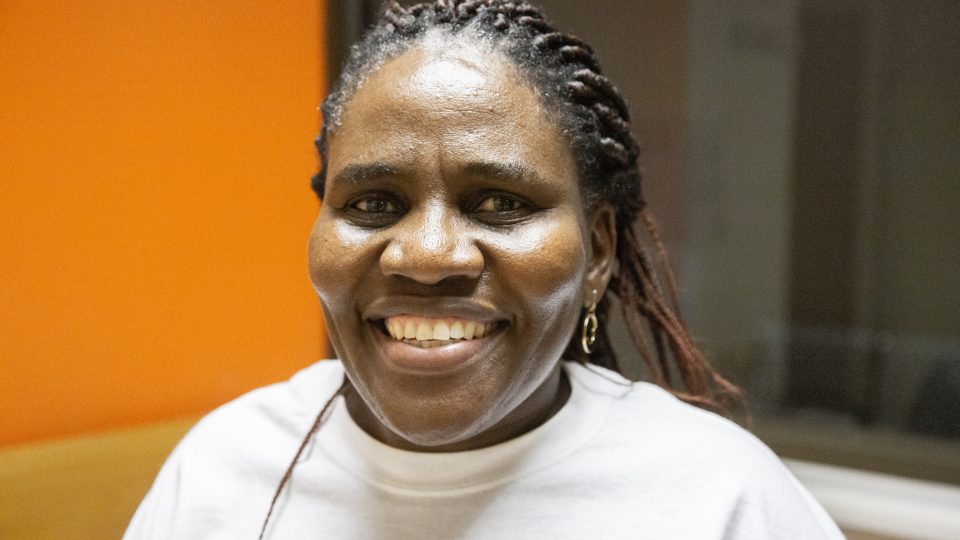 Bhelakazi Mtlalose, vedoucí jedné z klinik pro oběti sexuálního násilí v Rustenburgu