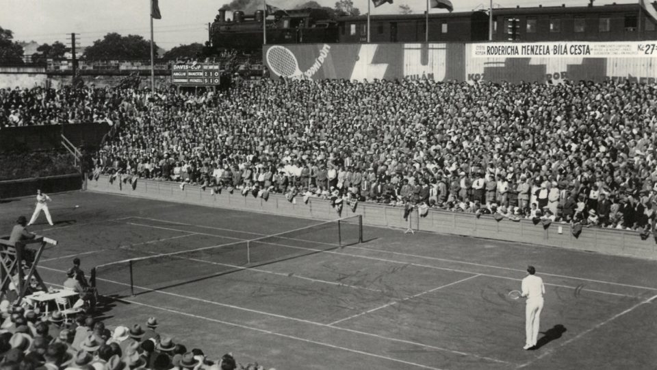 Davis Cup – ČSR vs. Anglie, Štvanice, 9. července 1931