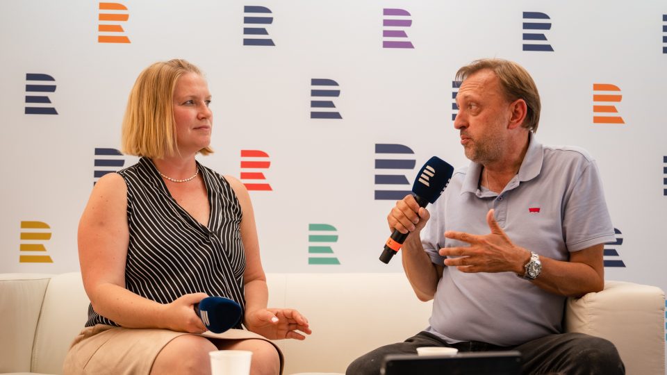 Zpravodaj Jaromír Marek byl součástí programu Českého rozhlasu na Letní filmové škole v Uherském Hradišti