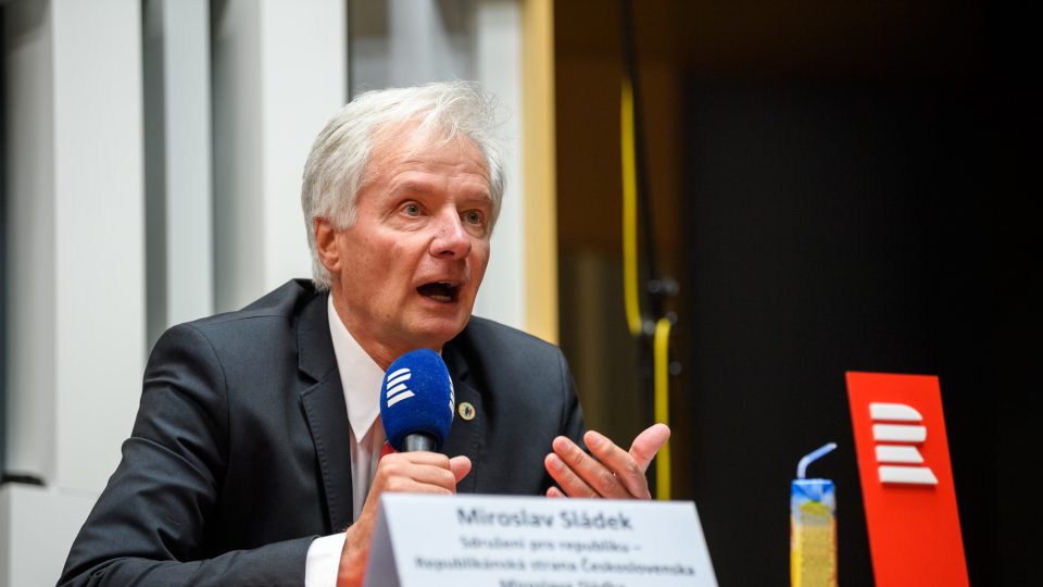 Miroslav Sládek (Sdružení pro republiku - Republikánská strana Československa Miroslava Sládka)