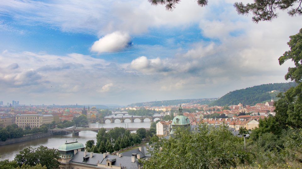 Praha v červenci 2021 bez turistů