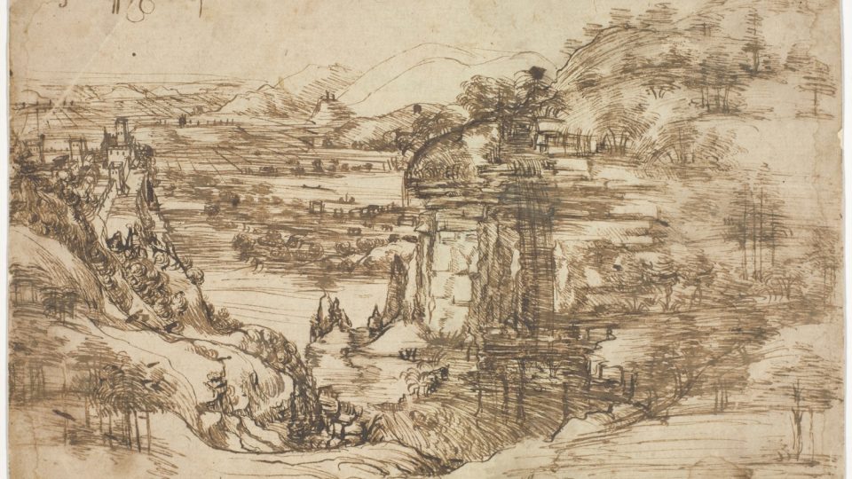 Nejstarší dochovaná Leonardova kresba