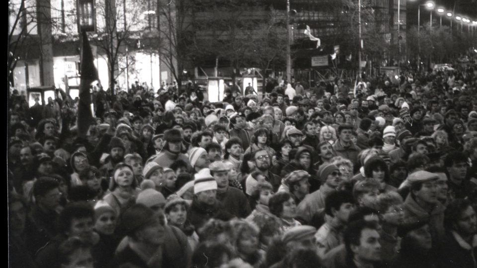 sametová revoluce aneb rok 1989 očima výtvarníka Krištofa Kintery