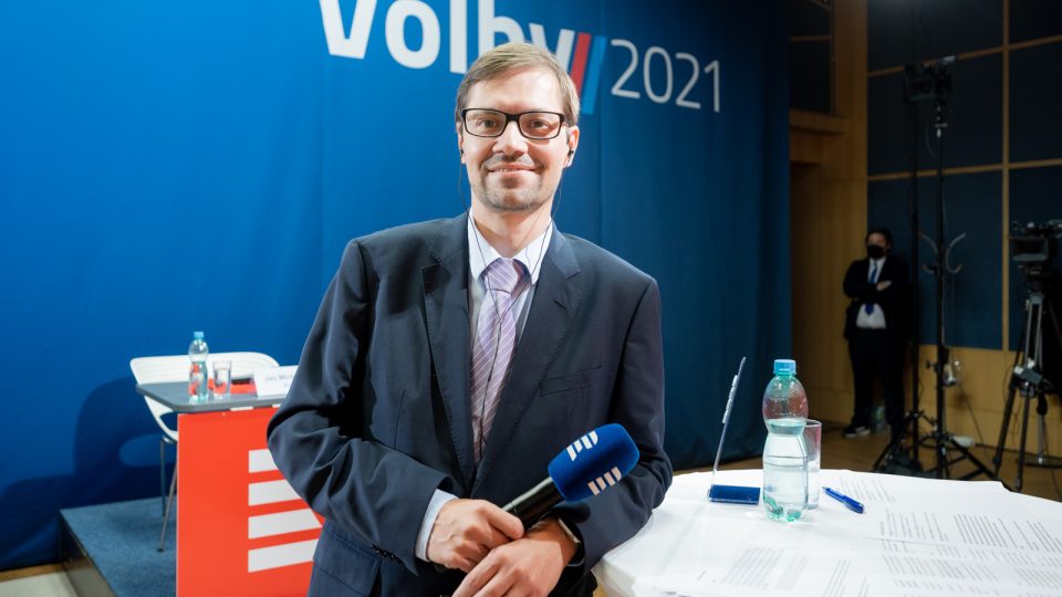 Moderátor Tomáš Pancíř