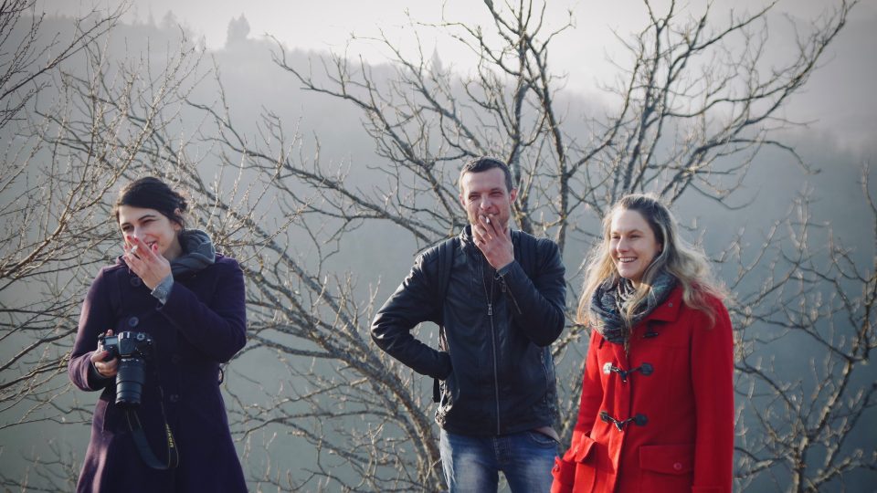 Viola Tokárová, Mire a Markéta Slavková na zříceninách hradu nad Srebrenicí 