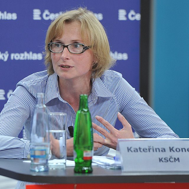 Předvolební speciál Radiožurnálu,  Kateřina Konečná | foto: Filip Jandourek