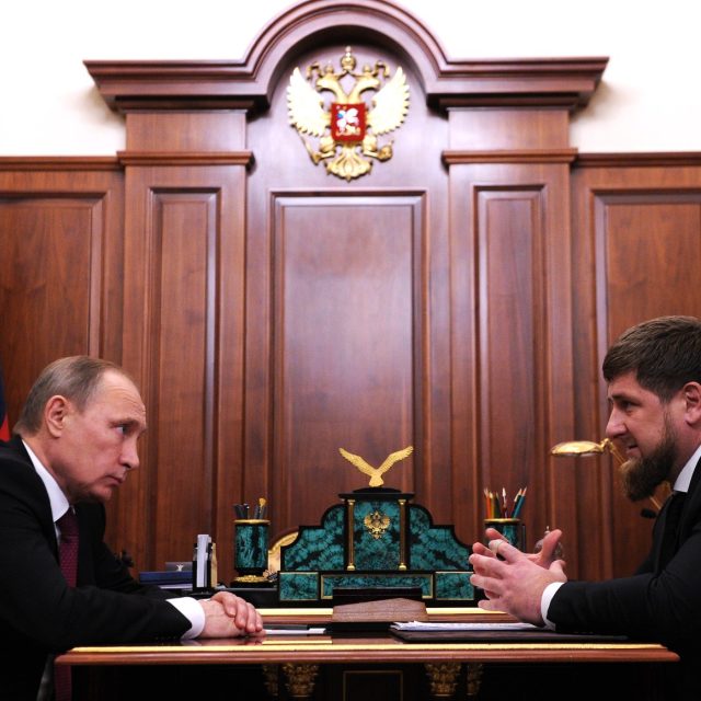 Vladimir Putin a Ramzan Kadyrov | foto:  Kremlin.ru