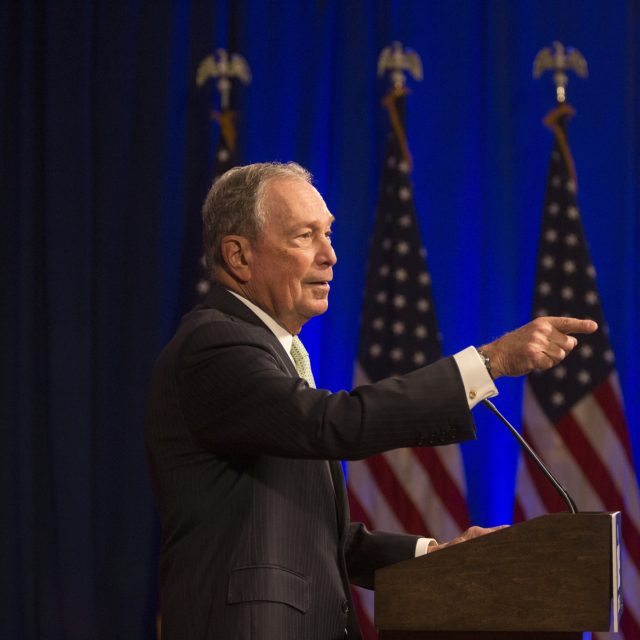 Michael Bloomberg vstupuje do boje o Bílý dům | foto:  Bill Tiernan,  ČTK/AP