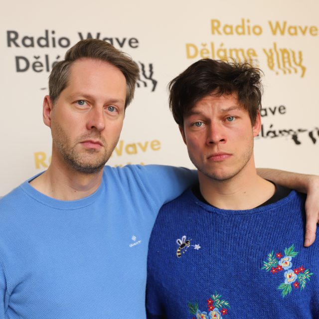 Aleš Stuchlý a Ondřej Šebestík | foto: Tomáš Berný,  Český rozhlas