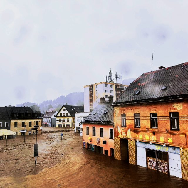 Zatopený Jeseník | foto: Jana Karasová,  Český rozhlas