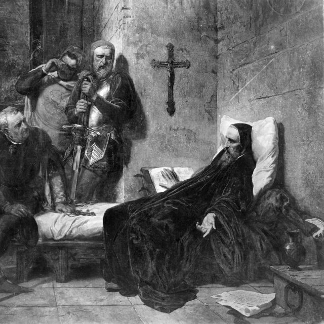 Jan Hus  (Hus im Gefängnis) | foto: Fotobanka Profimedia