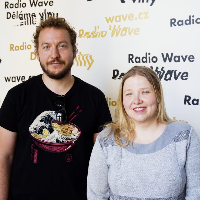 Psychoterapeutka a školní psycholožka Aneta Zápotocká a psycholog Jiří Ammer | foto: Jan Jaskmanický,  Český rozhlas